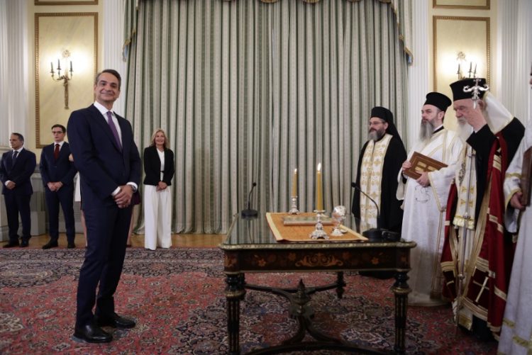 Ορκίστηκε πρωθυπουργός ο Κυριάκος Μητσοτάκης