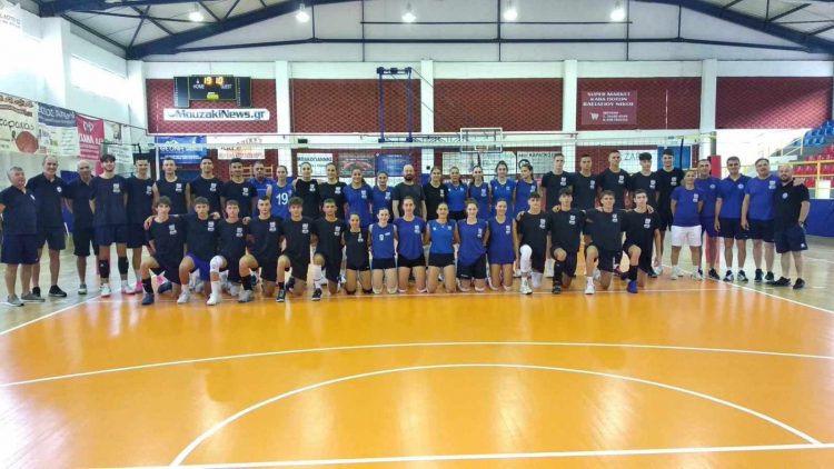 Στο Μουζάκι η προετοιμασία των Εθνικών Ομάδων Βόλεϊ Παγκορασίδων και Παμπαίδων