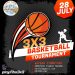 3on3 Τουρνουά Μπάσκετ στο κλειστό γυμναστήριο Παλαμά