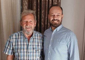 O πρόεδρος της Τ.Κ. Ελληνοπύργου Γιώργος Κορώνης υποψήφιος με «ΝΕΑ ΠΟΡΕΙΑ» και Φάνη Στάθη