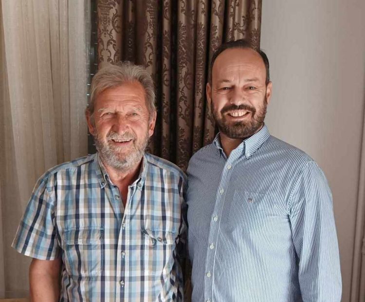O πρόεδρος της Τ.Κ. Ελληνοπύργου Γιώργος Κορώνης υποψήφιος με «ΝΕΑ ΠΟΡΕΙΑ» και Φάνη Στάθη