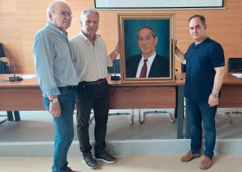 Φιλοτεχνήθηκε το πορτραίτο του πρώην Δημάρχου Κων/νου Παπαλού