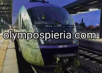 Ακινητοποιήθηκε τρένο στην Κατερίνη – Λεωφορείο παρέλαβε τους 58 επιβάτες