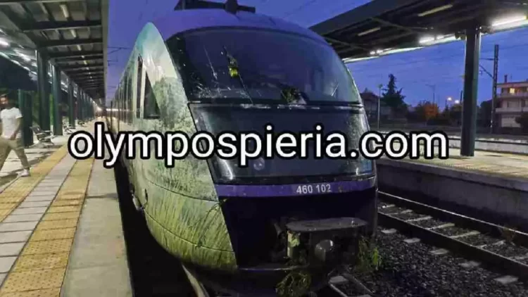 Ακινητοποιήθηκε τρένο στην Κατερίνη – Λεωφορείο παρέλαβε τους 58 επιβάτες