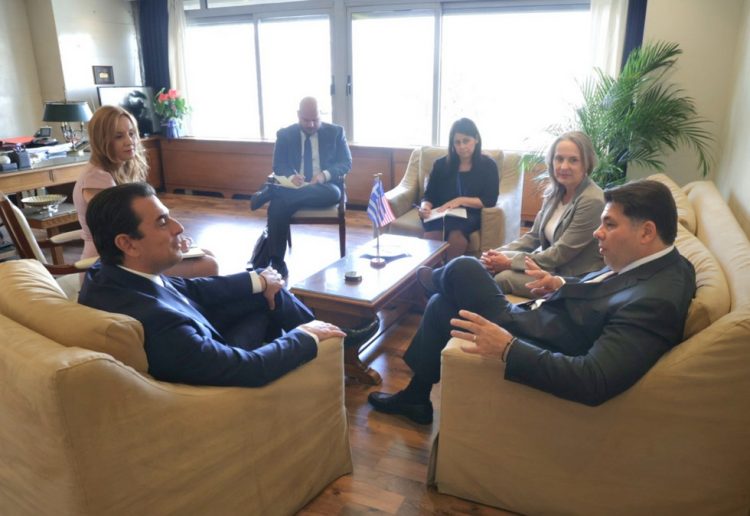 Ακόμη πιο ισχυρή η συνεργασία Ελλάδας – Η.Π.Α. για την ανάπτυξη της ελληνικής οικονομίας