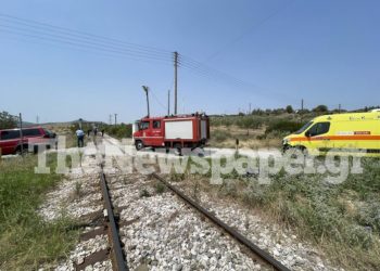 Διαμελισμός δικυκλιστή από τρένο που κατευθυνόταν στον σταθμό της Λάρισας