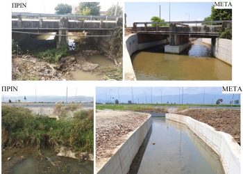 Ολοκληρώθηκαν αντιπλημμυρικά έργα στο Αρτεσιανό