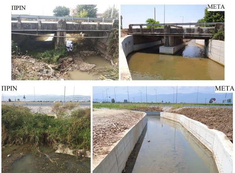 Ολοκληρώθηκαν αντιπλημμυρικά έργα στο Αρτεσιανό