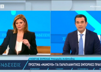 Υπουργός Ανάπτυξης στην ΕΡΤ: «Δεν θα επιτρέψουμε την αναρχία στην αγορά»