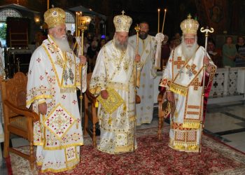 Στο Παλαιό Φάληρο ο Θεσσαλιώτιδος Τιμόθεος για τον  εορτασμό του Πολιούχου Αγίου Αλεξάνδρου