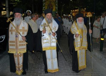 O Θεσσαλιώτιδος Τιμόθεος στον εορτασμό του Πολιούχου του Παλαιού Φαλήρου Αγίου Αλεξάνδρου