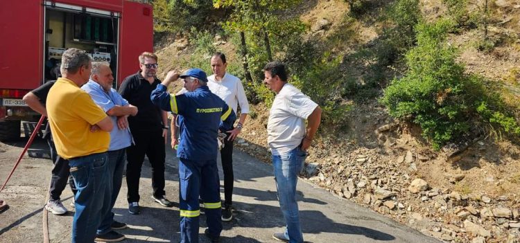 Σε πλήρη έλεγχο η πυρκαγιά στο Πετρωτό