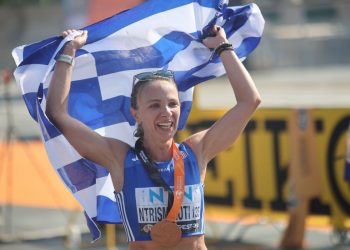 Συγχαρητήρια Κ. Αγοραστού στην Αντιγόνη Ντρισμπιώτη για το χάλκινο μετάλλιο στη Βουδαπέστη