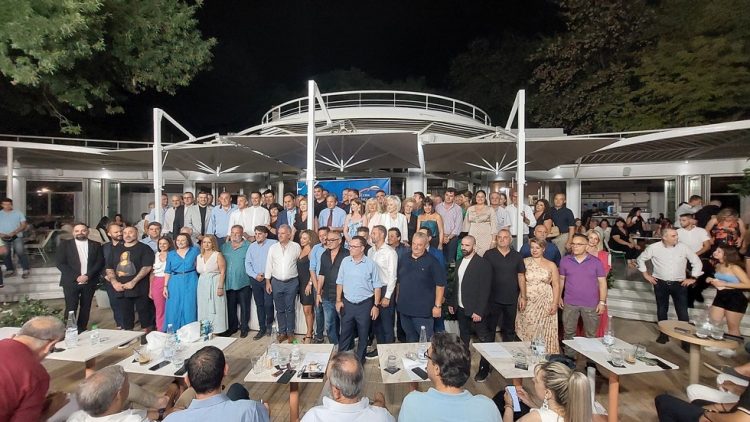 Ενθουσιασμός και ισχυρό μήνυμα νίκης στην παρουσίαση του συνδυασμού του Τσιάκου