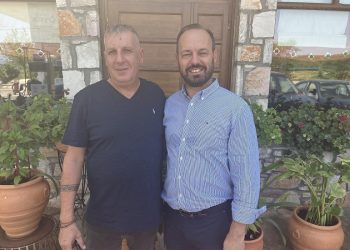 Ο Δημήτρης Λασδινός υποψήφιος πρόεδρος Χάρματος με «ΝΕΑ ΠΟΡΕΙΑ» και Φάνη Στάθη