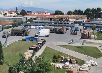 Συνεχίζεται η συγκέντρωση ανθρωπιστικής βοήθειας στην Περιφέρεια Θεσσαλίας