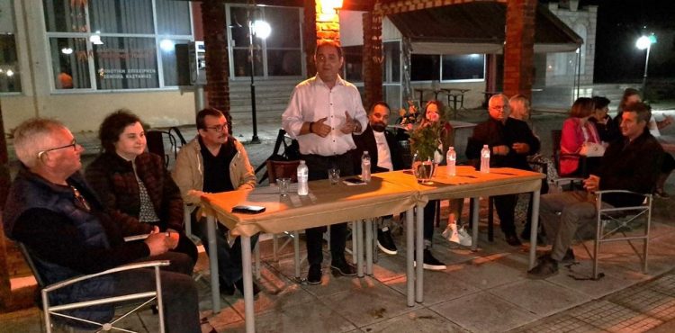 Θερμή υποδοχή στις Τοπικές Κοινότητες για τον νυν και εκ νέου υποψήφιο  Δήμαρχο Καρδίτσας Βασίλη Τσιάκο