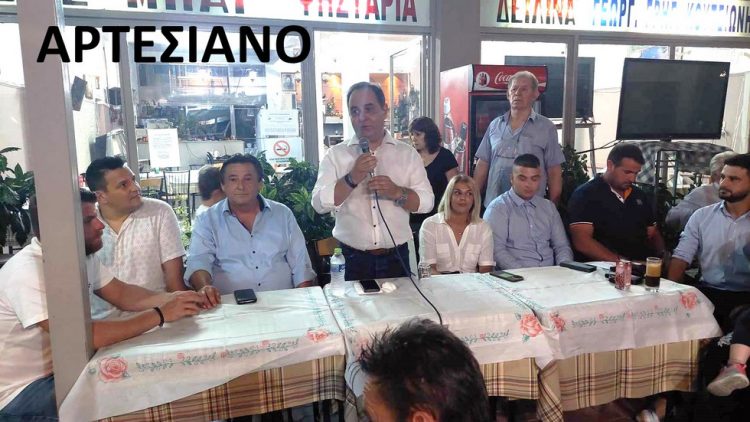 Θερμή υποδοχή στις Τοπικές Κοινότητες για τον νυν και εκ νέου υποψήφιο Δήμαρχο Καρδίτσας Βασίλη Τσιάκο