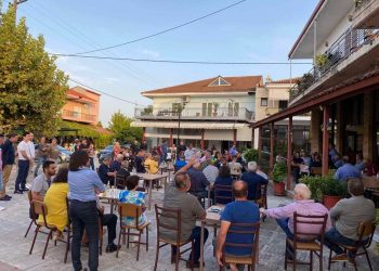 Με μεγάλη συμμετοχή των κατοίκων συνεχίζονται οι περιοδείες  του νυν και εκ νέου υποψηφίου Δημάρχου Καρδίτσας κ. Β. Τσιάκου