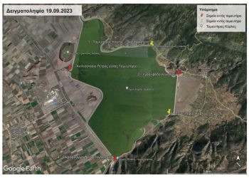 ΥΠΕΝ: Δεν διαπιστώνεται σημαντικό πρόβλημα ρύπανσης στα πλημμυρισμένα νερά της λίμνης Κάρλας