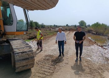 Συνεχίζονται οι εργασίες της Περιφέρειας Θεσσαλίας στους ποταμούς  Φαρσαλίτη και Καλέντζη