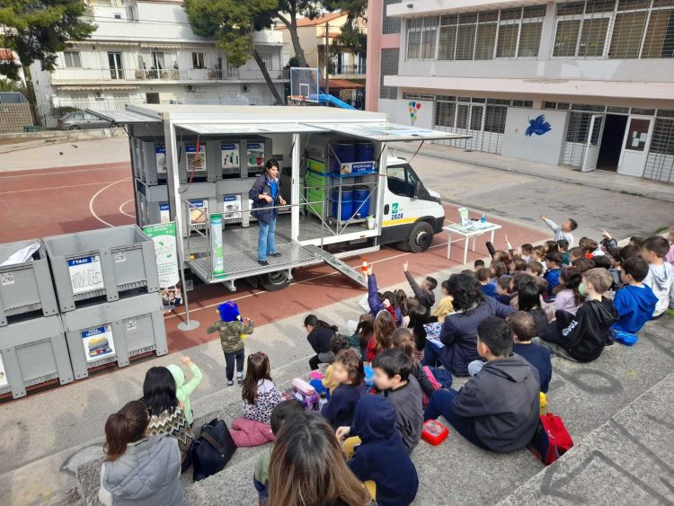 100.000 μαθητές ενημερώθηκαν για την ανακύκλωση  με την υποστήριξη της ΔΕΗ