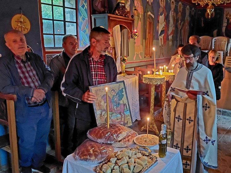 Η εορτή του Αγίου Δημητρίου  στη Ρωμιά της Στεφανιάδας