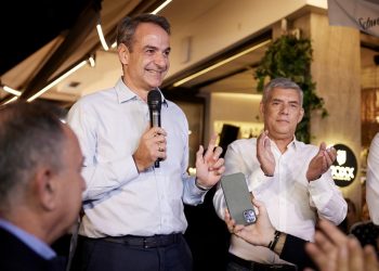 Μητσοτάκης από Λάρισα: Είμαστε εδώ για να στηρίξουμε Αγοραστό στην Περιφέρεια Θεσσαλίας