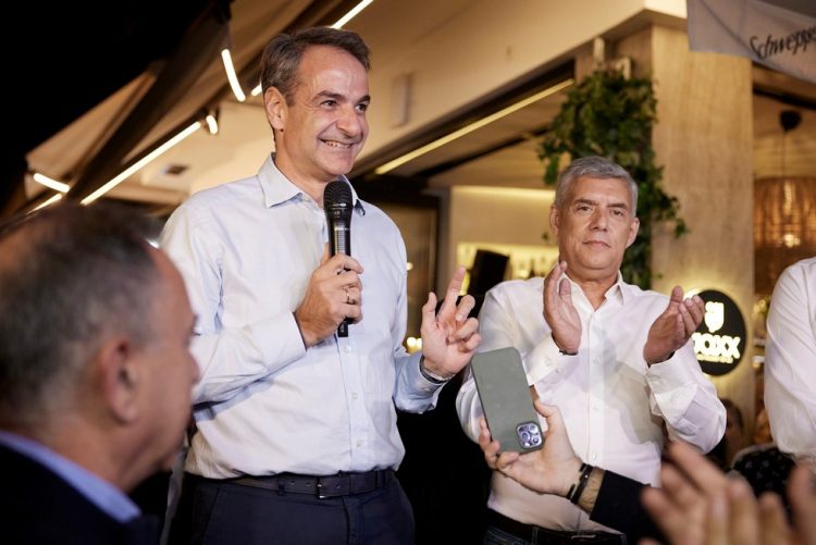 Μητσοτάκης από Λάρισα: Είμαστε εδώ για να στηρίξουμε Αγοραστό στην Περιφέρεια Θεσσαλίας