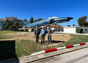 Στο Αρχηγείο Τακτικής Αεροπορίας στη Λάρισα ο Περιφερειάρχης Κ. Αγοραστός