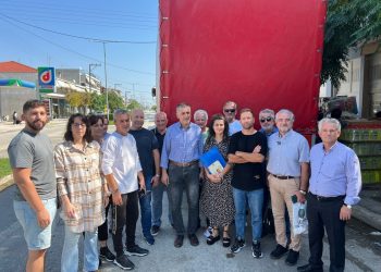 Επίσκεψη του υποψήφιου Περιφερειάρχη Θεσσαλίας κ . Δημήτρη Κουρέτα στον Παλαμά