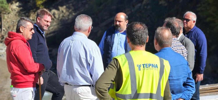 Αυτοψία σε έργα του «Ιανού» που ολοκληρώνονται στην Αργιθέα