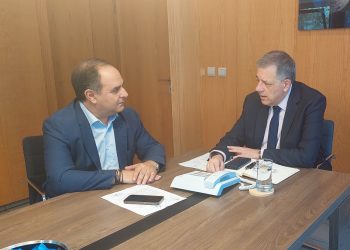 Συνάντηση Τσιάκου-Ταχιάου – «Προτεραιότητα» η αποκατάσταση των υποδομών