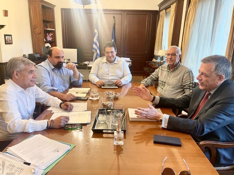 Συνάντηση εργασίας Κ. Αγοραστού με αρμόδιους υπουργούς για την αντιπλημμυρική προστασία της Θεσσαλίας