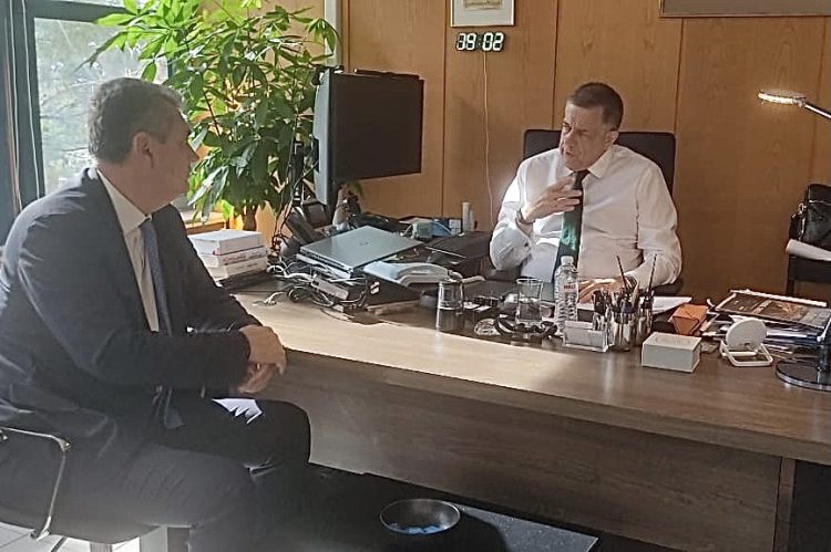 Ο Κωτσός ζήτησε από την ηγεσία του υπουργείου Υποδομών & Μεταφορών την επιτάχυνση αποκατάστασης των έργων υποδομών και τη στήριξη των δημόσιων συγκοινωνιών της Καρδίτσας