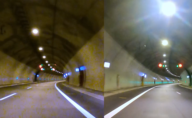Πρώτες στην Ελλάδα με φωτιστικά τεχνολογίας LED οι σήραγγες των Τεμπών