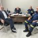 Με τον Διοικητή της Πυροσβεστικής Υπηρεσίας  Καρδίτσας συναντήθηκε ο  Τέλης Σπάνιας