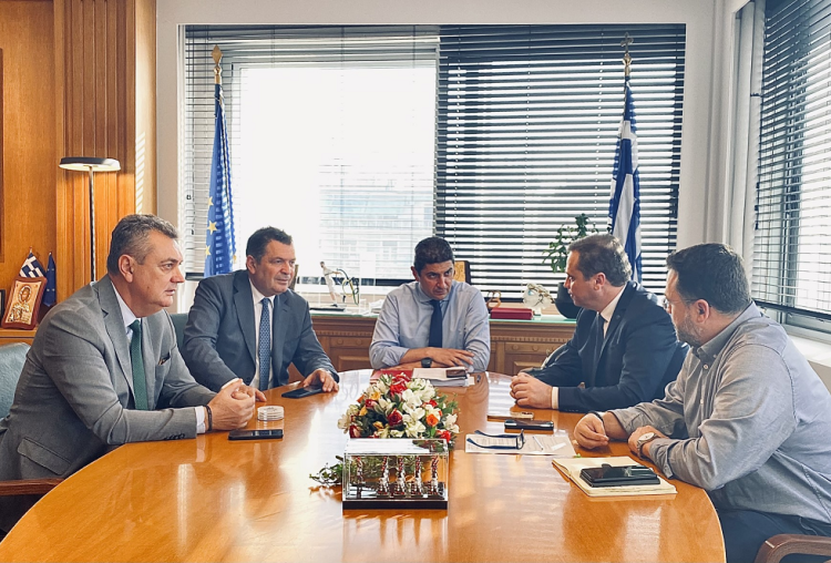 Συνάντηση Κωτσού  με τον Υπουργό Αγροτικής Ανάπτυξης για τους αγρότες και τους κτηνοτρόφους μας