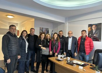 Συνάντηση Σπάνια  με τους προέδρους των συλλόγων γονέων και κηδεμόνων Παλαμά και Ιτέας