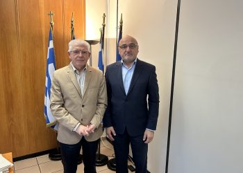 Συνάντηση  Σπάνια  με τον πρόεδρο του  ΕΛΓΑ για τη στήριξη των αγροκτηνοτρόφων