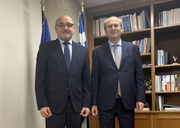 Με τον υπουργό οικονομικών συναντήθηκε ο Σπάνιας