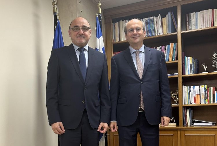 Με τον υπουργό οικονομικών συναντήθηκε ο Σπάνιας
