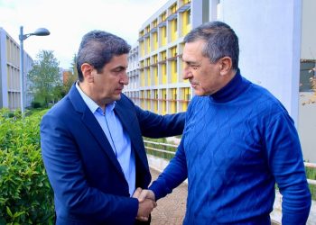 Συνάντηση ΥπΑΑΤ Λευτέρη Αυγενάκη με τον νέο Περιφερειάρχη Θεσσαλίας Δημήτρη Κουρέτα