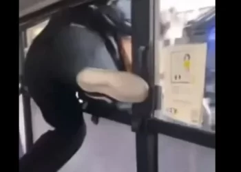 Επιβάτης-κομάντο χωρίς εισιτήριο το «σκάει» από το παράθυρο μόλις βλέπει ελεγκτή – ΒΙΝΤΕΟ