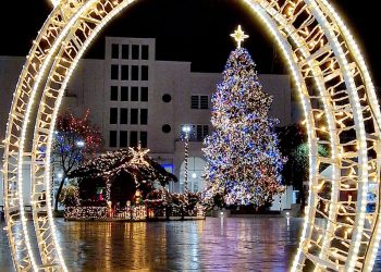 Όλα έτοιμα για την φωταγώγηση του Χριστουγεννιάτικου Δέντρου στην κεντρική πλατεία της Καρδίτσας