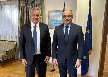 Τον Υπουργό Επικρατείας  επισκέφτηκε ο Σπάνιας