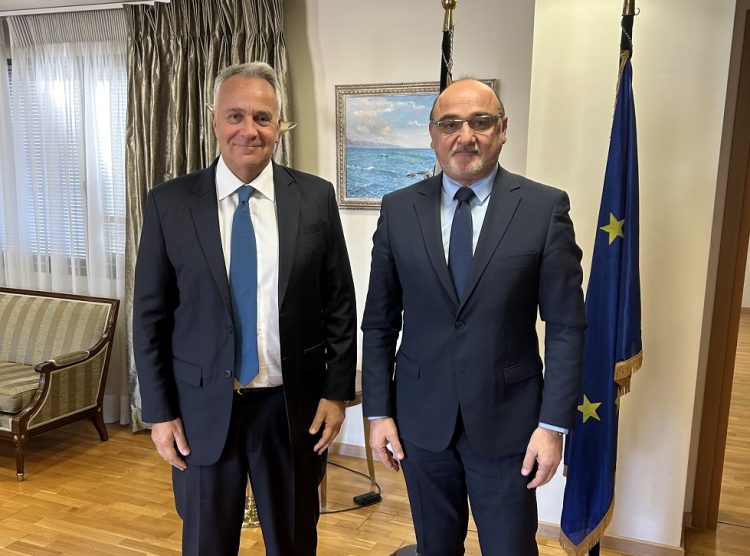 Τον Υπουργό Επικρατείας επισκέφτηκε ο Σπάνιας