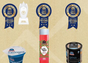 Έξι διεθνή βραβεία στα iTQi Superior Taste Awards 2024  για την ΟΛΥΜΠΟΣ