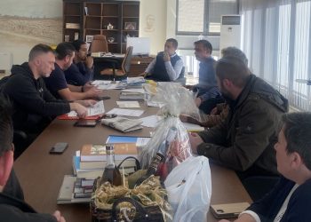 Συνάντηση  Δημήτρη Κουρέτα με αγρότες  και κτηνοτρόφους