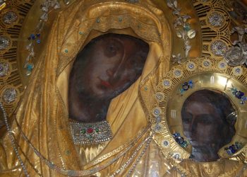 Υποδοχή αντιγράφου Ιεράς Εικόνος της Παναγίας «Γοργοϋπηκόου» στην κεντρική πλατεία της Τ.Κ. Κρανέας